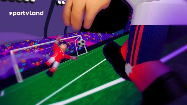 SportvLand — Gol em primeira pessoa