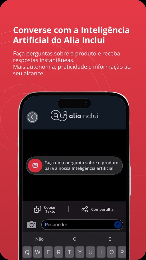 Alia Inclui — chat com inteligência artificial